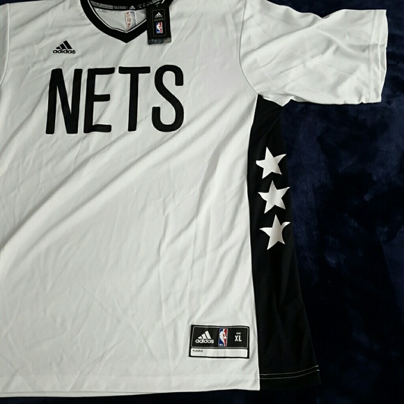 NWT ADIDAS BROOKLYN NETS JERSEY - Picture 4 of 6